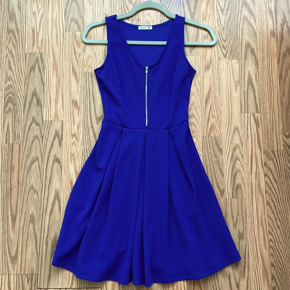 Cobalt Blu A-line Dress